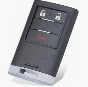 Captiva 3 Button Semi Smart Remote Key, 2014 - 2018