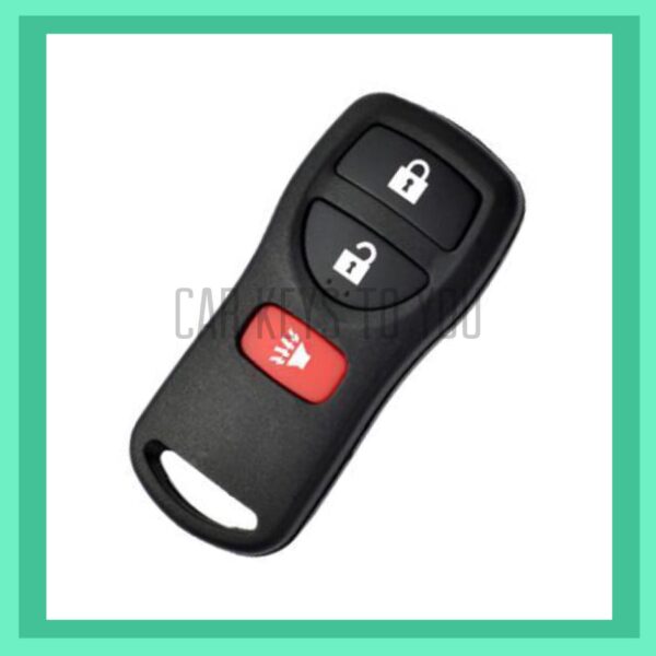 Nissan Tiida Car Key and Remote Suit, 2005 - 2013