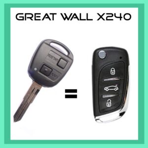 Great Wall Car Key and Remote, Suit X240 K2