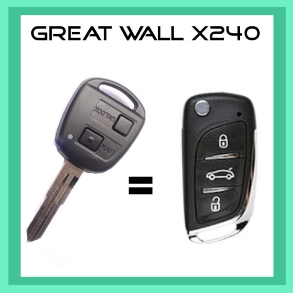 Great Wall Car Key and Remote, Suit X240 K2