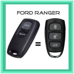 Ford Ranger Car Key and Remote Suit PJ and PK 2006-2011
