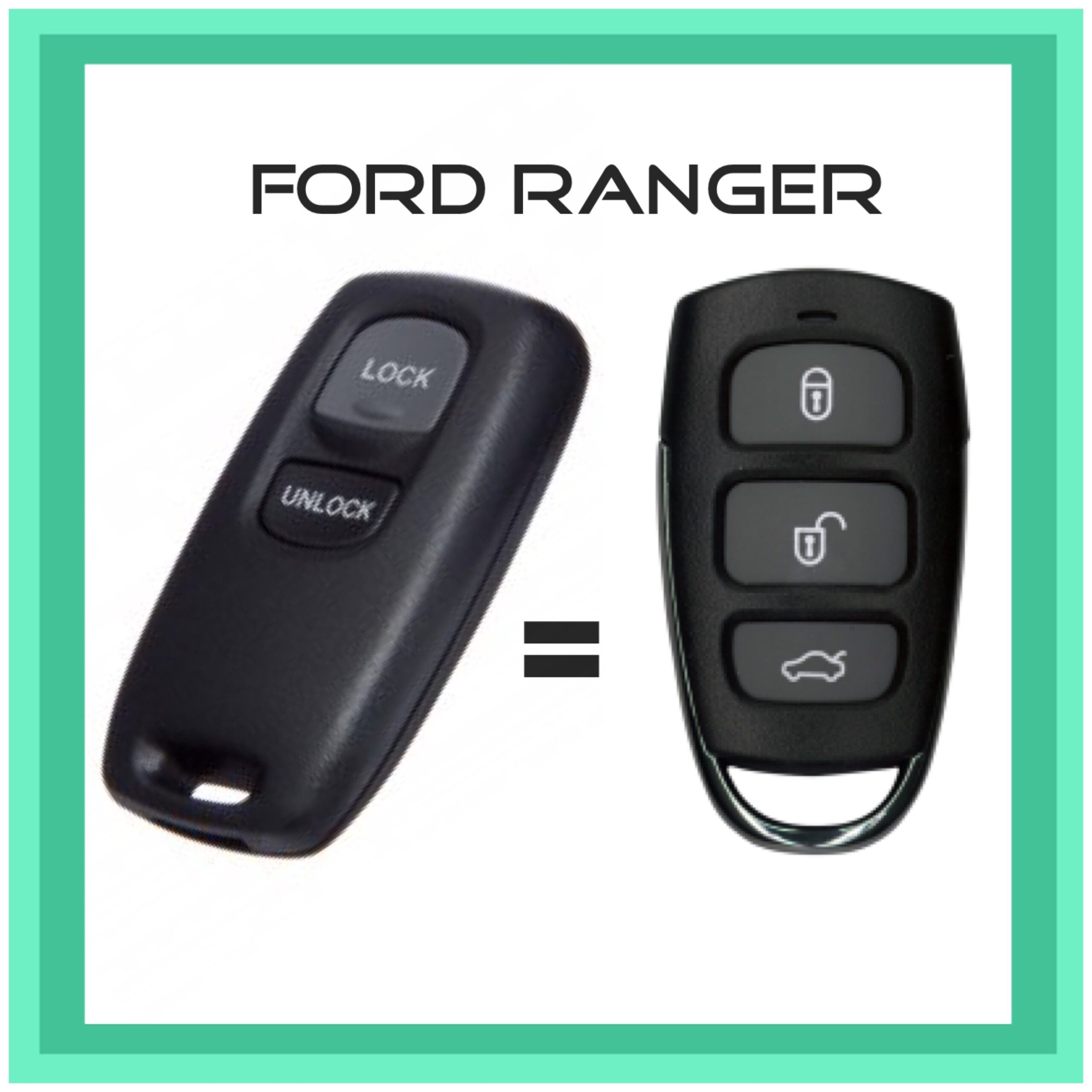 thumbnail image 2 of Ford Ranger PJ PK Keyless Entry Remote Fob – 2006 2007 2008 2009 2010 2011 2 of 4