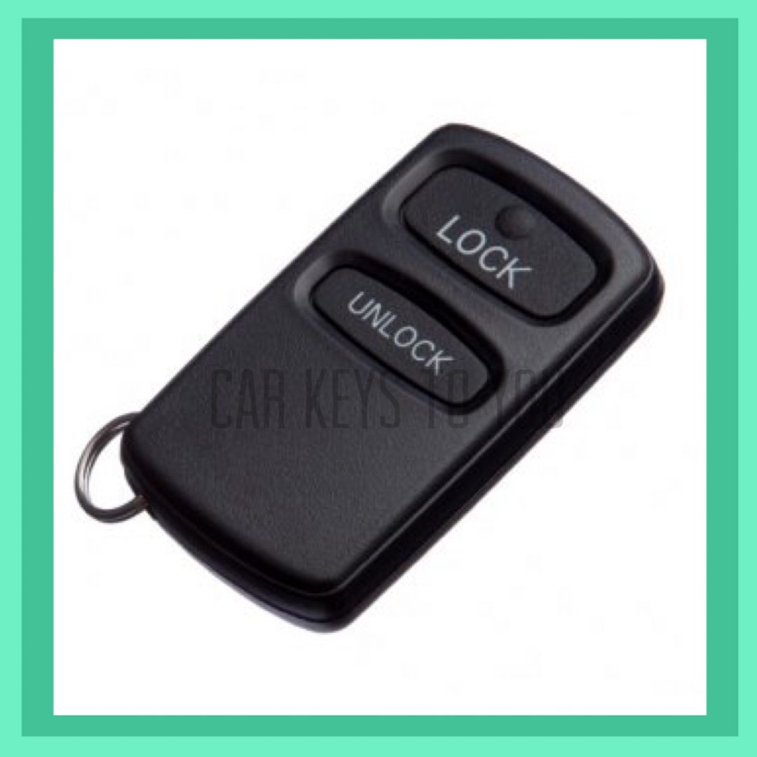 Mitsubishi Pajero Car Key and Remote, Suit NM and NP 2002 - 2007