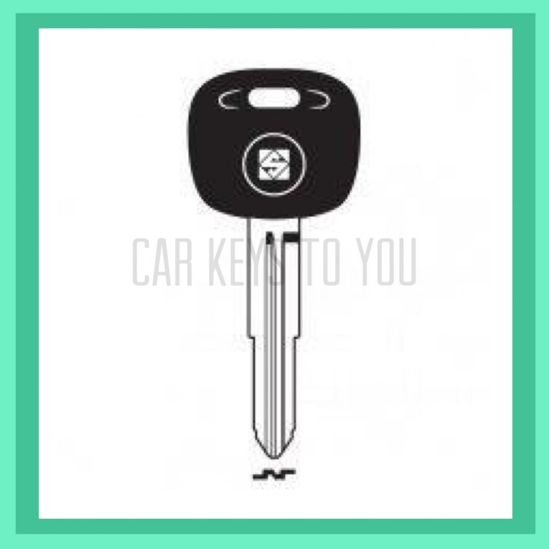 Mitsubishi Pajero Car Key and Remote, Suit NM and NP 2002 - 2007