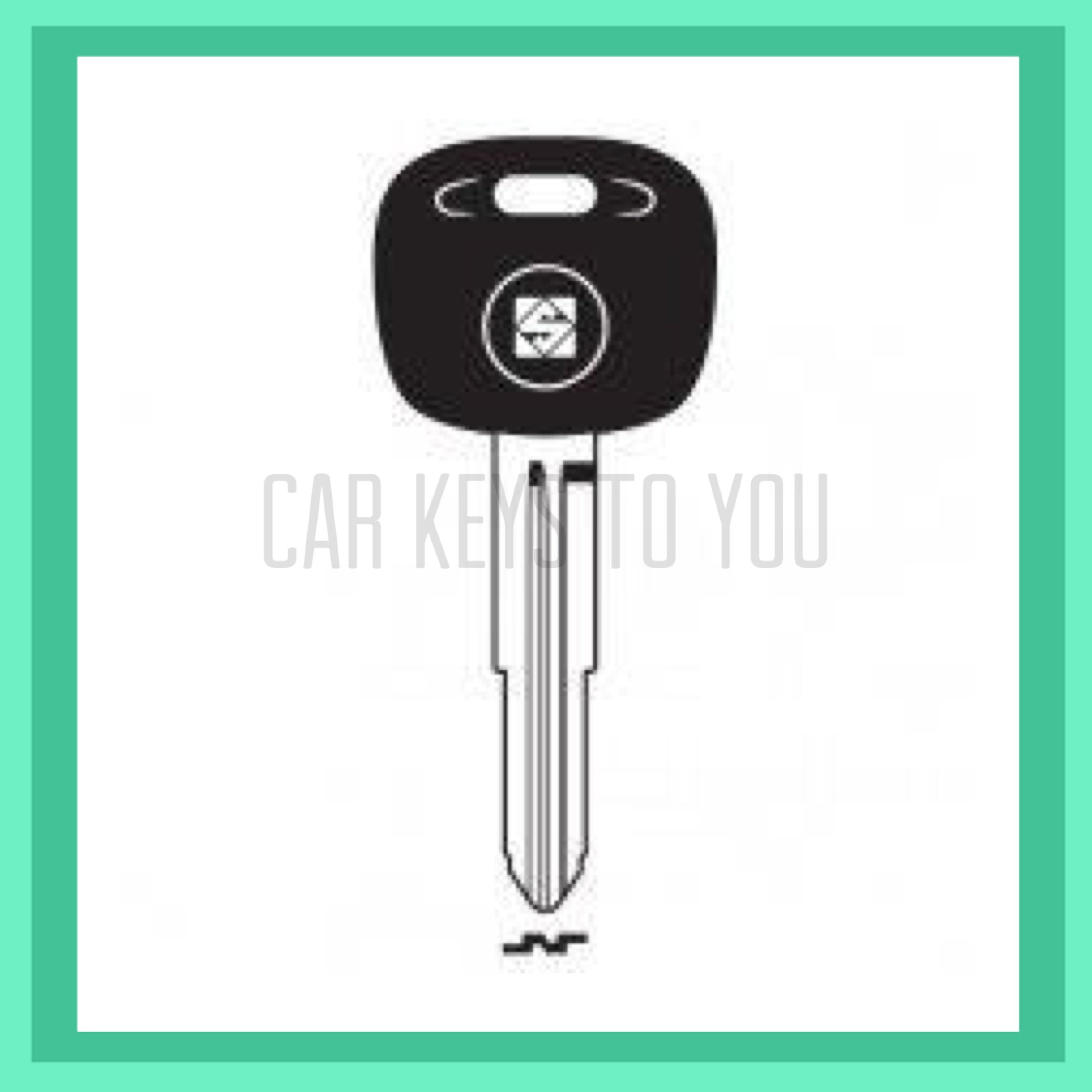 Mitsubishi Triton Car Key and Remote, Suit MK 2002 - 2007
